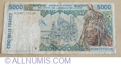 5000 Francs 2002