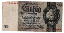 Image #1 of 50 Reichsmark 1933 (30.III) - M (serie 7 cifre)