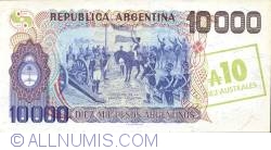 Image #2 of 10 Australes 1985 - On Replacement Note
