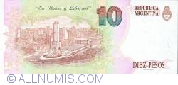 Image #2 of 10 Pesos ND (1992)