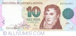 Image #1 of 10 Pesos ND(1993)