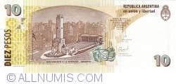 Image #2 of 10 Pesos ND (1998-2003)