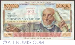 Image #1 of 100 Nouveaux Francs ND (1971) - On 5000 Francs ND (1965)