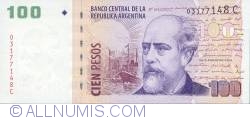 100 Pesos ND (2003) - Signature varietie