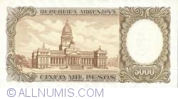 Image #2 of 50 Pesos On 5.000 Pesos ND (1969-71)