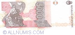 5000 Australes ND (1989-1991)