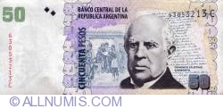 50 Pesos ND (2003-2013) - semnături Hernán Martín Pérez Redrado / Eduardo Alfredo Fellner