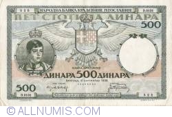 Image #1 of 500 Dinara 1935 (6. IX.)