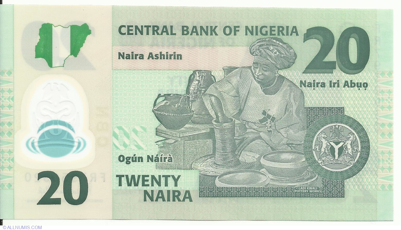 Nigeria 5, 10, 20, 50 Naira Polymer Note Set - 2006 Issue, Uncirculated (P-32 To P-35)