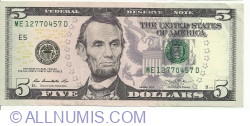 5 Dollars 2013 - E