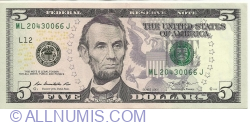 5 Dollars 2013 - L