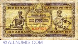 100 Dinari 1946 (1. V.)