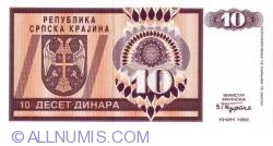 10 Dinari 1992
