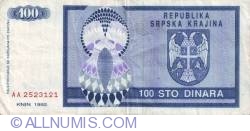 100 Dinari 1992