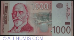 Image #1 of 1000 Dinari 2014