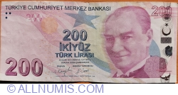 200 Lire ND (2021) - Series V; Series F