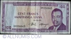 Image #1 of 100 Francs 1993 (01. V.)