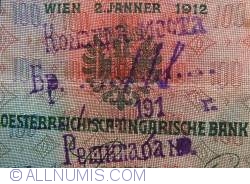 100 Kronen 1912 (2. I.) - este nevoie de identificarea ştampilei