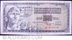 1000 Dinara 1978 (12. VIII.)