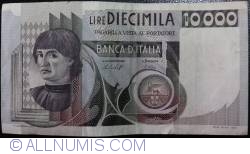 10 000 Lire 1976 (30. X) - Semnături Paolo Baffi/ Vittorio Stevani