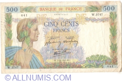 500 Francs 1941 (2.X.)