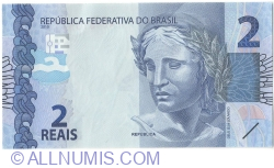 Image #1 of 2 Reais 2010 - signatures Paulo Guedes / Roberto Campos Neto