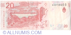Image #2 of 20 Pesos ND (2017) - semnături Guido Sandleris / Gabriela Michetti