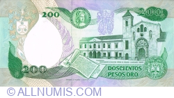 Image #2 of 200 Pesos Oro 1984 (20. XII.)