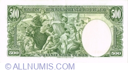 Image #2 of 500 Pesos L. 1939 - Serie D