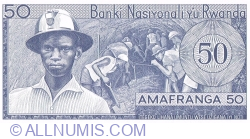 Image #2 of 50 Francs 1976 (1. I.)