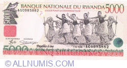 Image #1 of 5000 Francs 1998 (1. XII.)