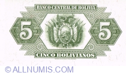 Image #2 of 5 Bolivianos L.1928