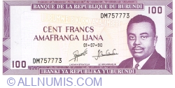 Image #1 of 100 Francs 1990 (1. VII.)
