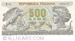 500 Lire 1967 (20. X.)