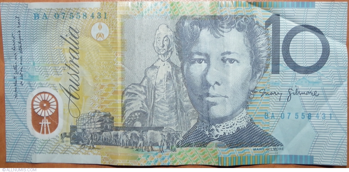 10 Dollars (20)07, 2002-2015 Issue - 10 Dollars - Australia - Banknote ...