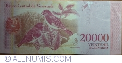 Image #2 of 20,000 Bolivares 2017 (13. XII.)