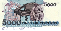 Image #2 of 5000 Cruzeiros ND(1993) - Signatures Paulo Roberto Haddad/ Gustavo Jorge Laboissière Loyola