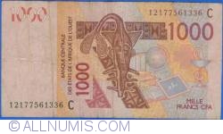 Image #1 of 1000 Francs 2003/(20)12