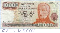 Image #1 of 10,000 Pesos ND (1976-1983) - signatures Pedro Camilo López / Julio C. González del Solar