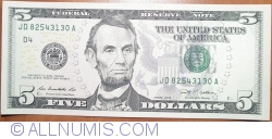 Image #1 of 5 Dolari 2009 - D