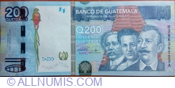 Image #1 of 200 Quetzales 2009 (18. II.)