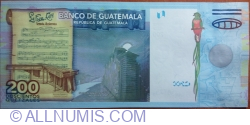 Image #2 of 200 Quetzales 2009 (18. II.)