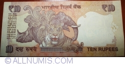 Image #2 of 10 Rupees 2013 - L