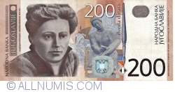 200 Dinari 2001