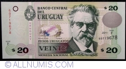 Image #1 of 20 Pesos Uruguayos 2011