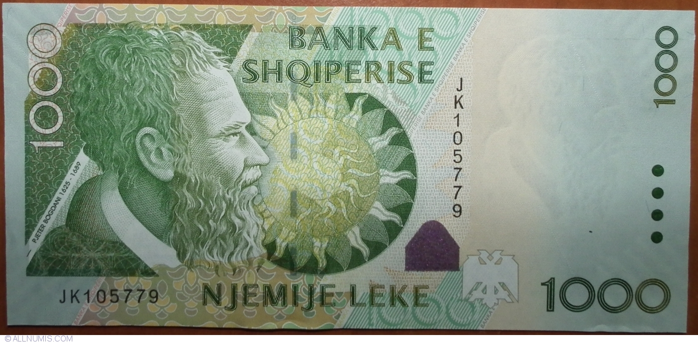 1000 lek to euro
