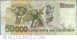 Image #2 of 50 000 Cruzeiros ND (1992)