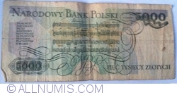 5000 Zlotych 1986 (1. VI.)