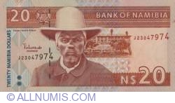 20 Namibia Dollars ND (2002)