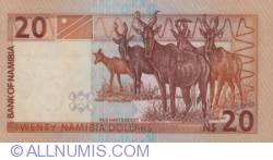 Image #2 of 20 Namibia Dollars ND (2002)